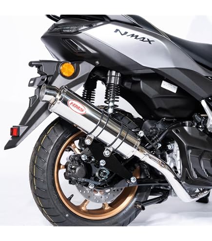 Amazon | 【国内メーカー HMS 製】R300 ステンレス マフラー ヤマハ